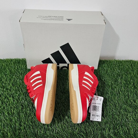 Adidas Break Start Shoes - Unisex (Men\'s 9.5/Women\'s 10.5) - Red / White -IH7964 main image 5